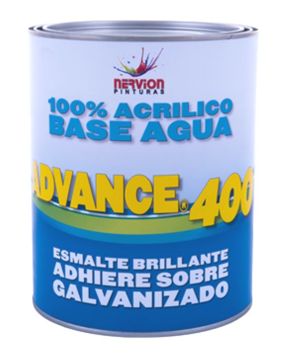  ADVANCE® 400 ACRILICO BASE AGUA DIRECTO A METAL